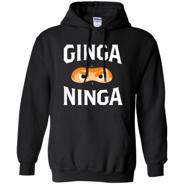 ginga ninja hoodie - black