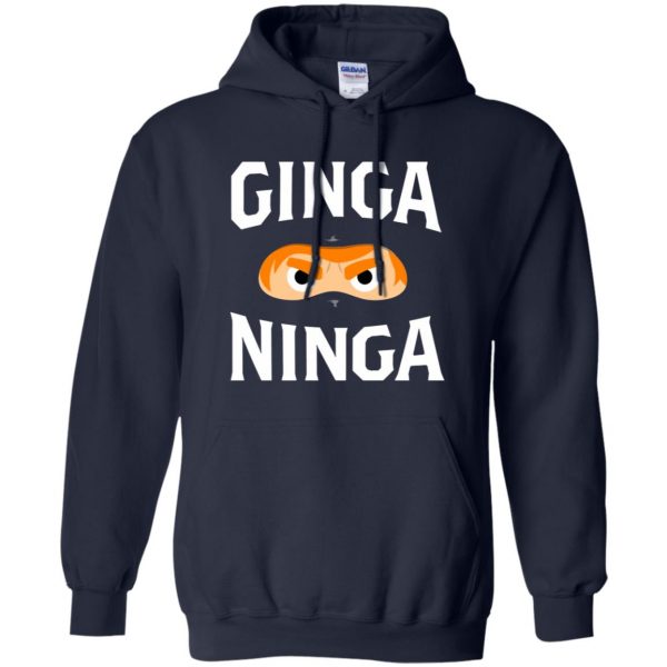 ginga ninja hoodie - navy blue
