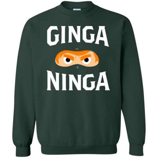 ginga ninja sweatshirt - forest green