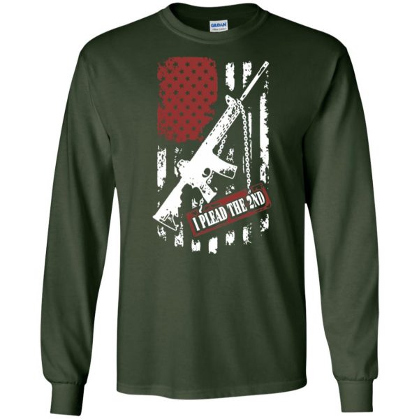 i plead the 2nd long sleeve - forest green