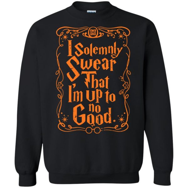 i solemnly swear sweatshirt - black