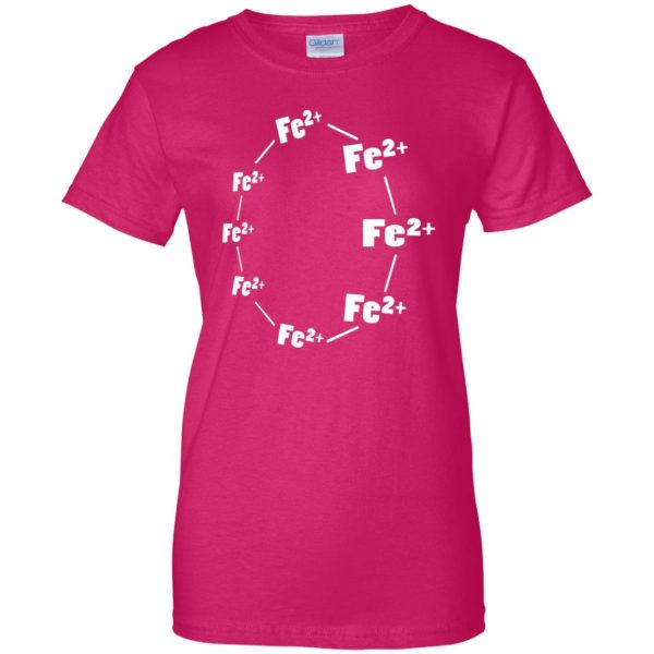 ferrous wheel womens t shirt - lady t shirt - pink heliconia