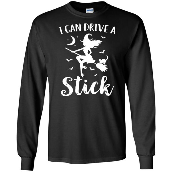 yes i can drive a stick long sleeve - black
