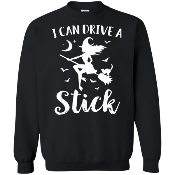 yes i can drive a stick sweatshirt - black