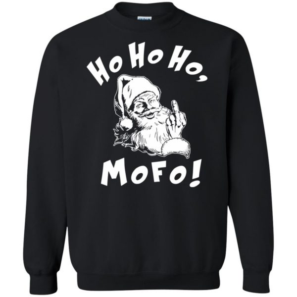 ho ho ho sweatshirt - black