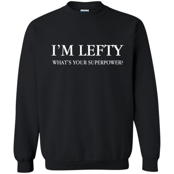lefty sweatshirt - black
