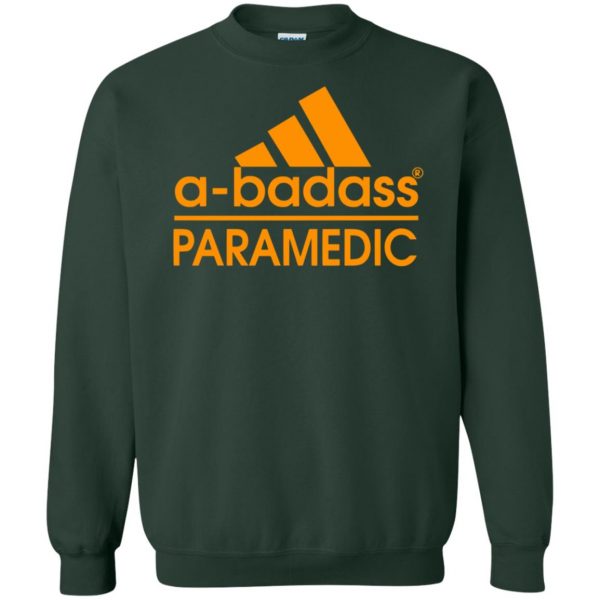 paramedic sweatshirt - forest green