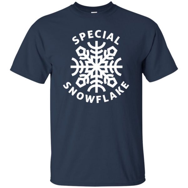 special snowflake t shirt - navy blue