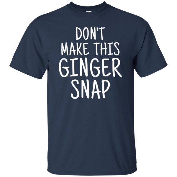 ginger snap t shirt - navy blue