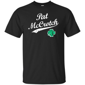 pat mccrotch t shirt - black