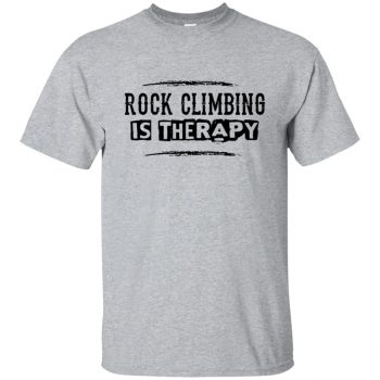 funny rock climbing shirts - sport grey