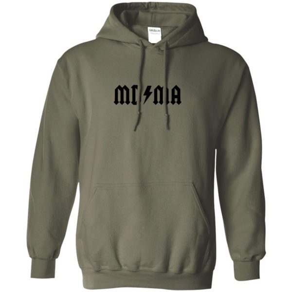 mdma hoodie - military green
