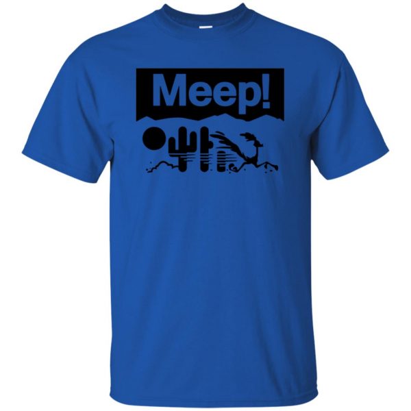 meeps t shirt - royal blue