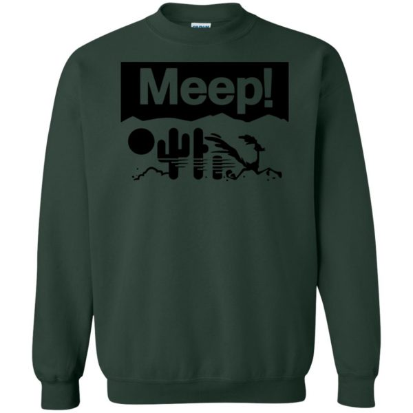 meeps sweatshirt - forest green