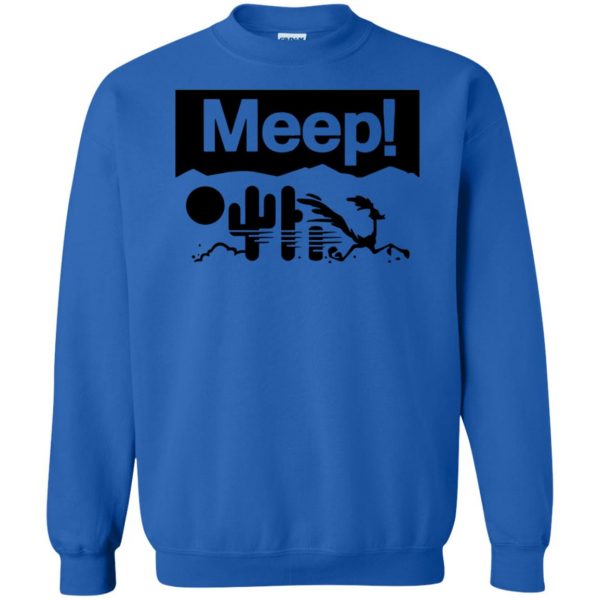 meeps sweatshirt - royal blue