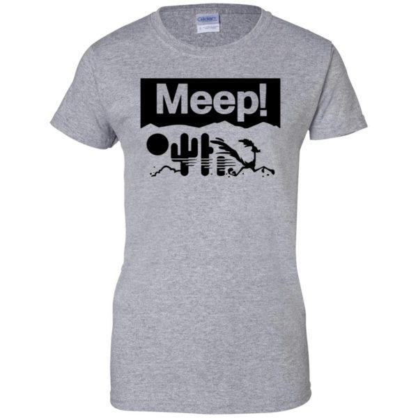 meeps womens t shirt - lady t shirt - sport grey