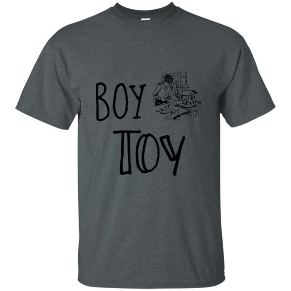 boy toy t shirt - dark heather