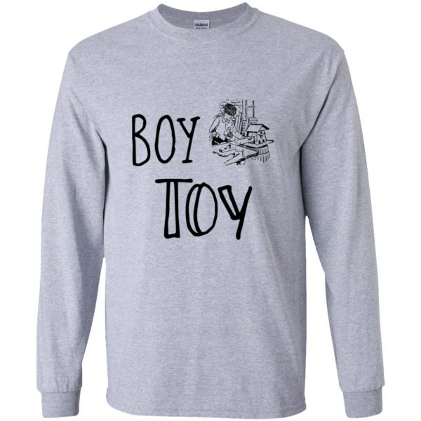 boy toy long sleeve - sport grey