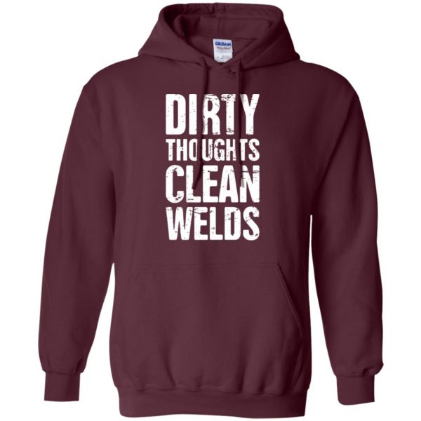 Funny Welder Quote hoodie - maroon