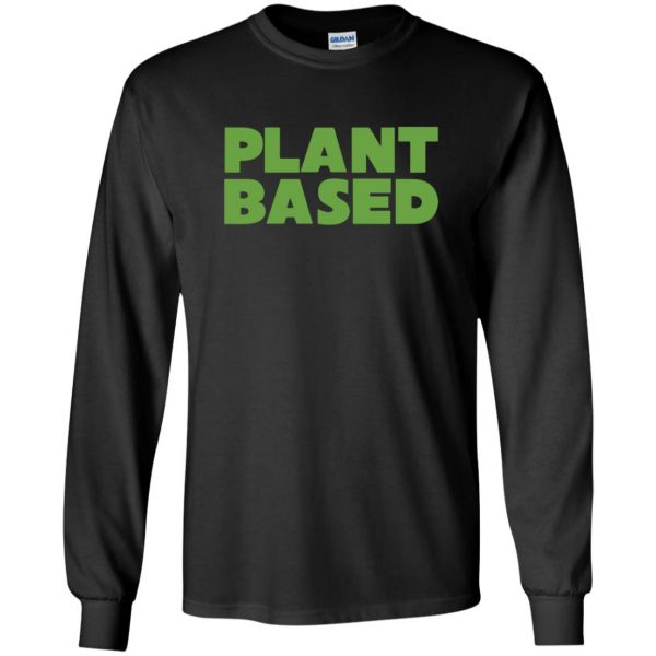 plant based long sleeve - black