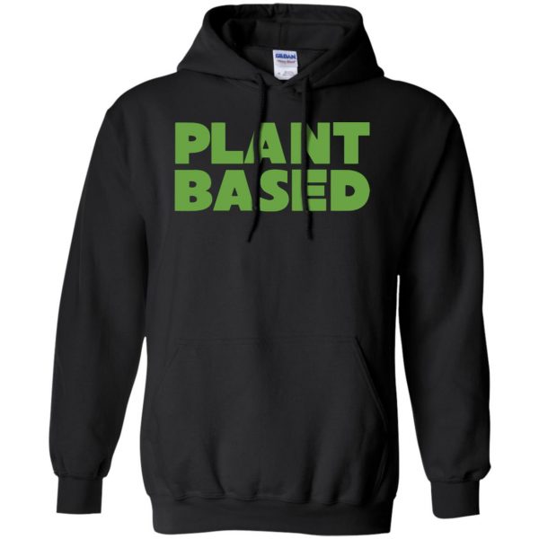 plant based hoodie - black