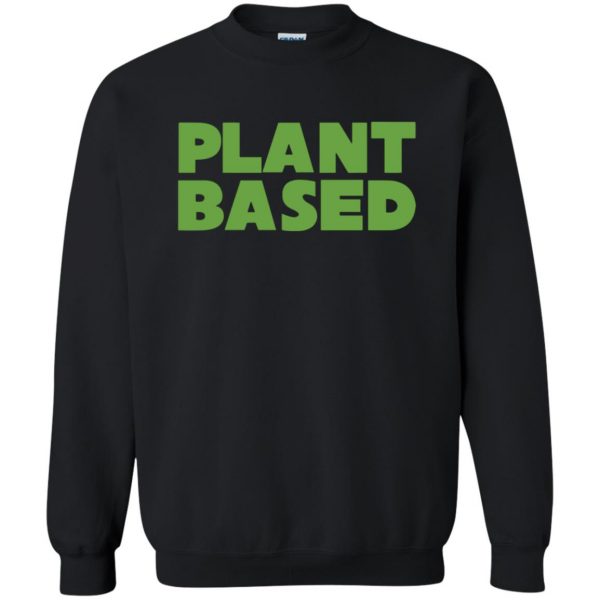 plant based sweatshirt - black