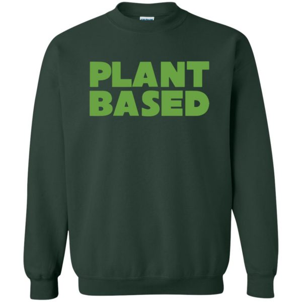 plant based sweatshirt - forest green