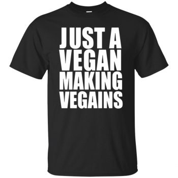 vegan workout shirts - black