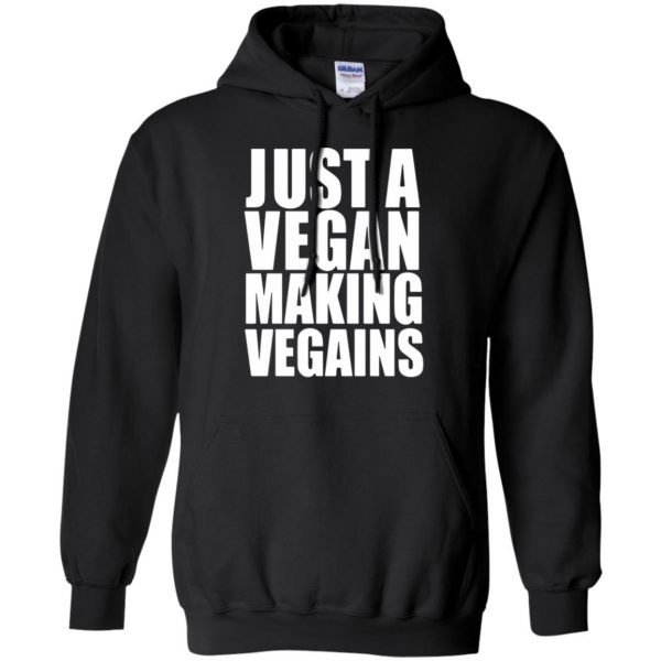 vegan workout hoodie - black