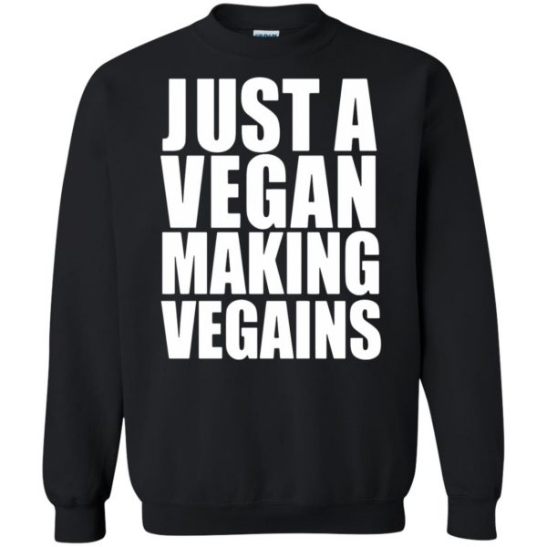 vegan workout sweatshirt - black