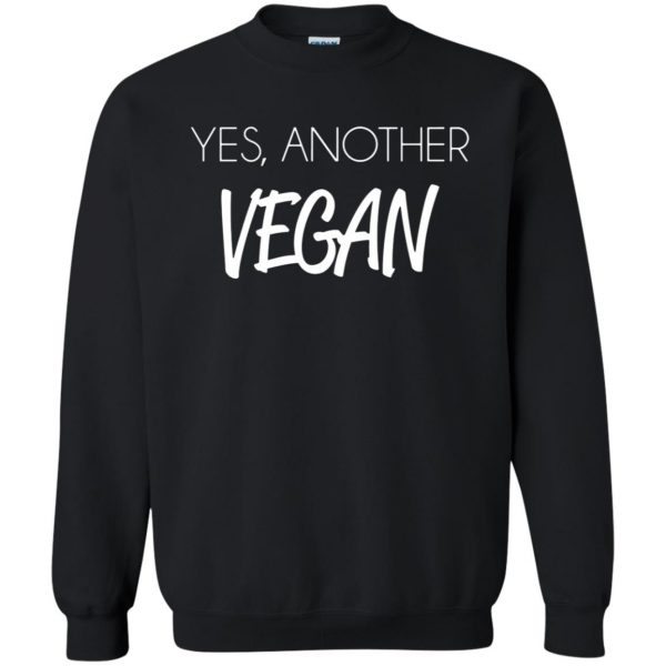 yes, another vegan sweatshirt - black