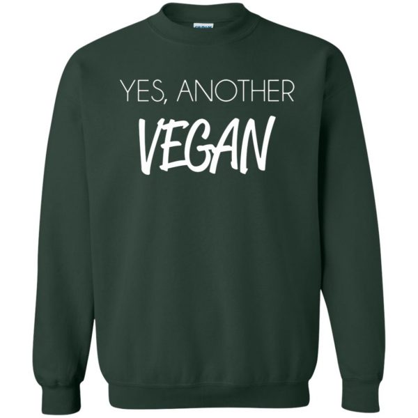 yes, another vegan sweatshirt - forest green