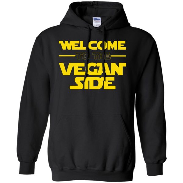 Welcome To The Vegan Side hoodie - black