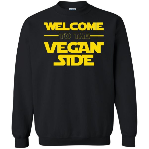 Welcome To The Vegan Side sweatshirt - black