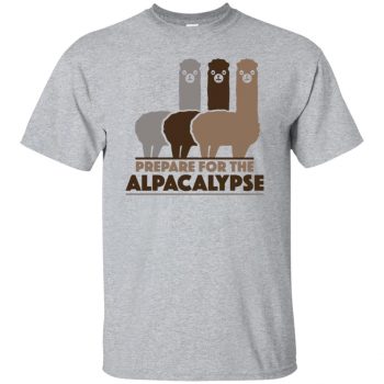 alpacalypse shirt - sport grey