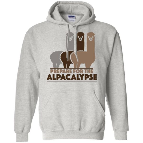 alpacalypse hoodie - ash
