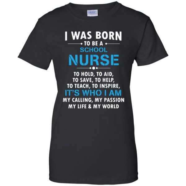 school nurse womens t shirt - lady t shirt - black