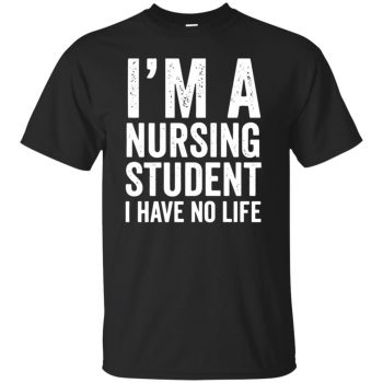 I'm A Nursing Student T-shirt - black