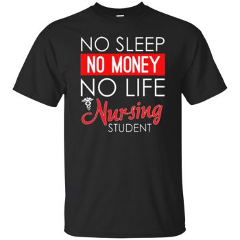 Nursing Student T-shirt - black