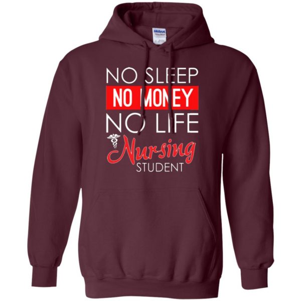Nursing Student hoodie - maroon