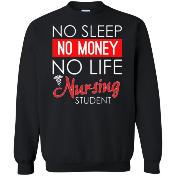Nursing Student sweatshirt - black