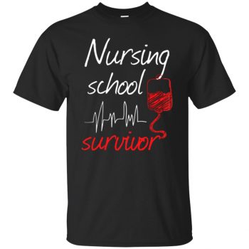 nursing school graduation shirts - black