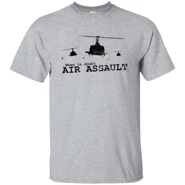 air assault t shirt - sport grey