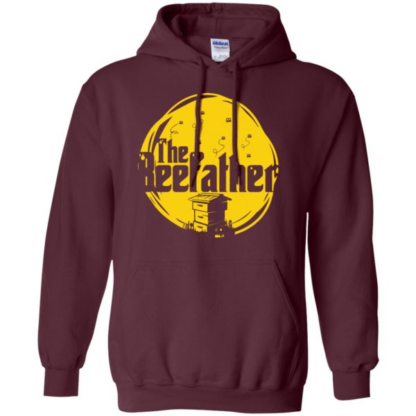 The Beefather hoodie - maroon