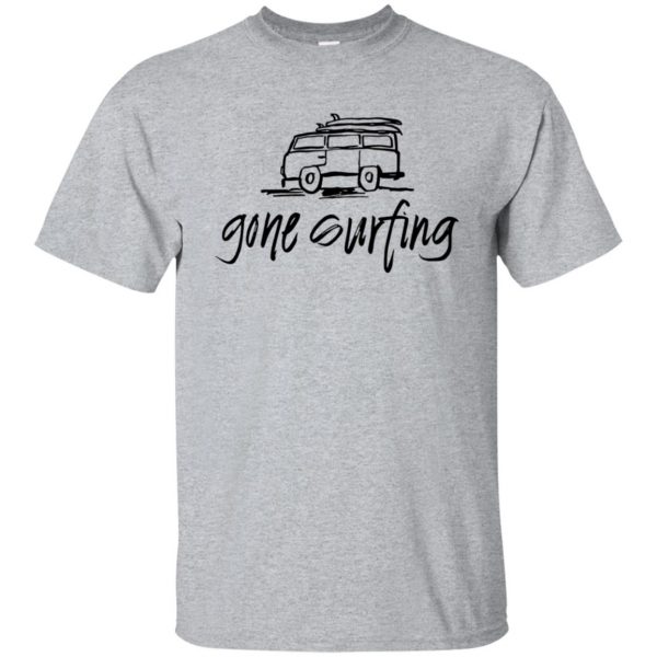 Gone Surfing T-shirt - sport grey