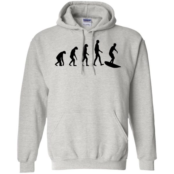 Evolution Surf hoodie - ash