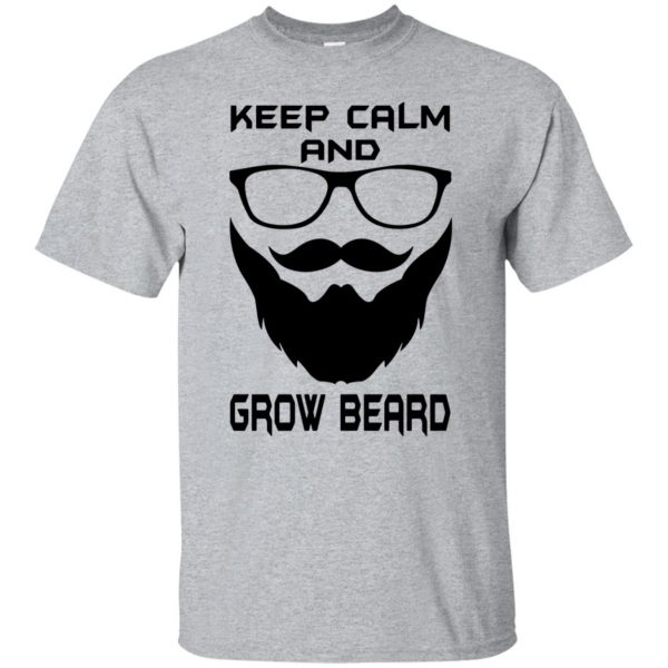Grow Beard T-shirt - sport grey