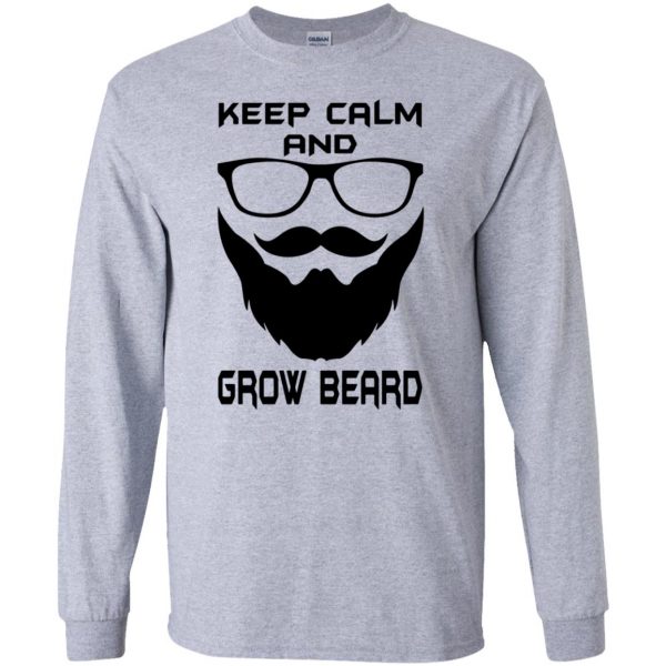 Grow Beard long sleeve - sport grey