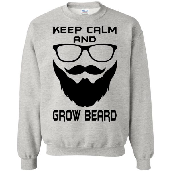 Grow Beard sweatshirt - ash