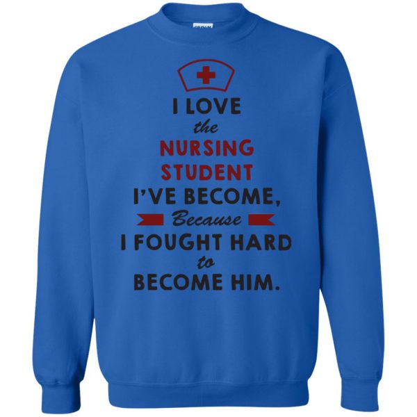 Nursing Student sweatshirt - royal blue